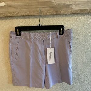 Lady Hagen purple royal golf shorts